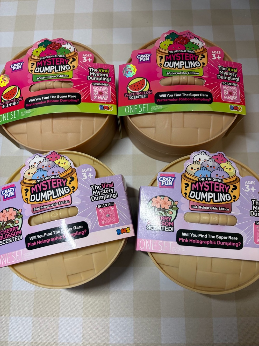 Lot of 4 RMS Mystery Dumplings UNSEALED
